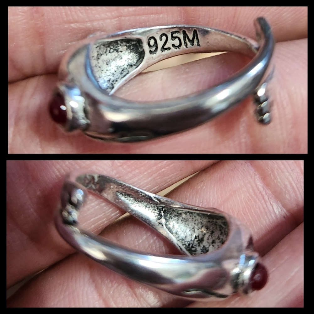 Sterling Silver Frog Ring - image 6